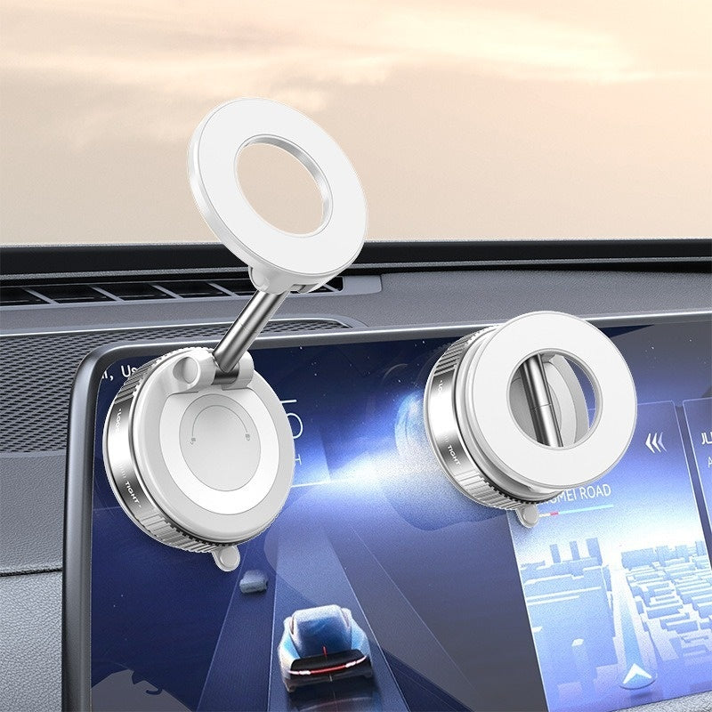 Magnetic Car Navigation Phone Holder Vacuum Sucker