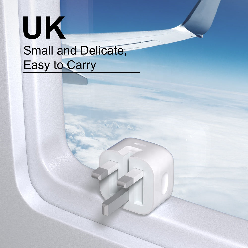 20W USB-C Fast Charger Adapter (PD) – UK/EU Plug